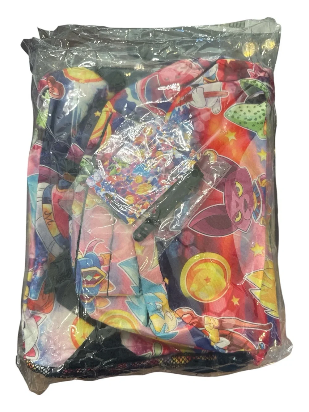 Kids Cartoon Dragon Ball Z Galaxy Backpack in Multicolor - Fun School Bag